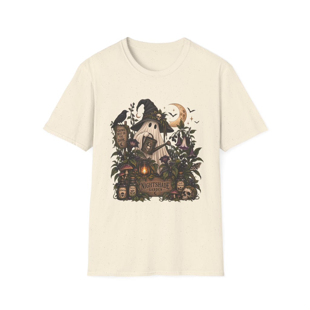 Halloween Witch Pumpkin T-Shirt — Whimsical Haunted Cottage Graphic