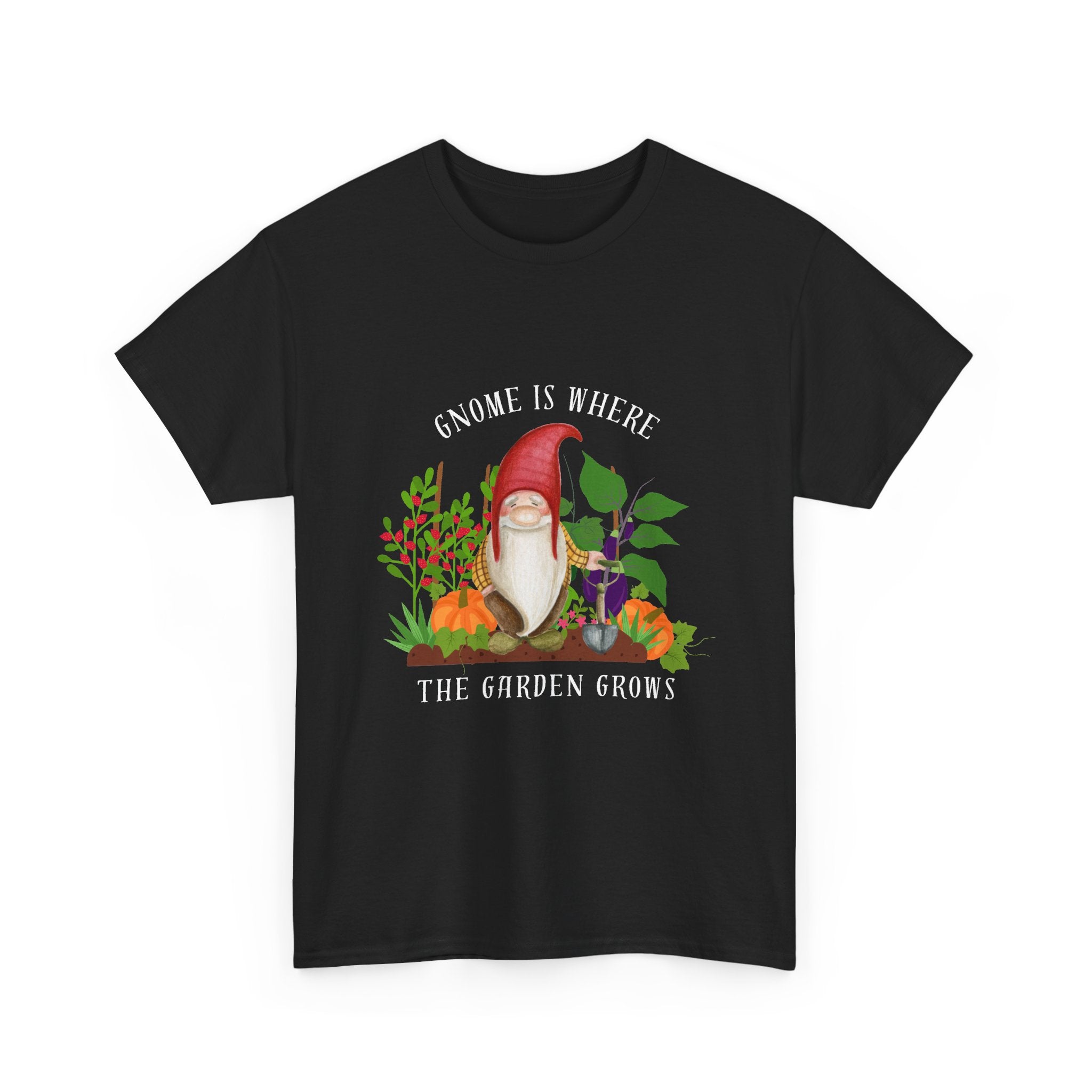 Gnome Is Where The Garden Grows T-Shirt
