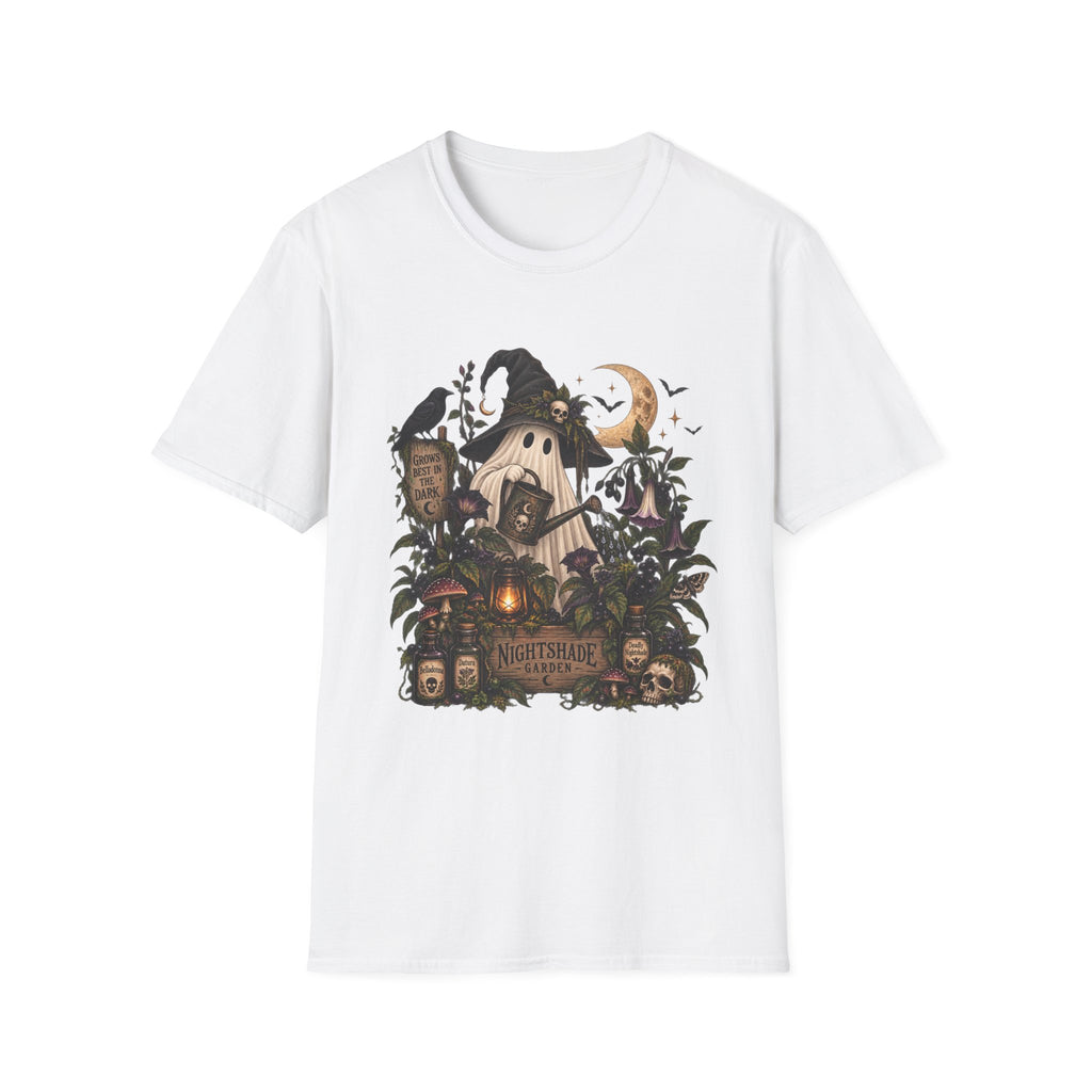 Halloween Witch Pumpkin T-Shirt — Whimsical Haunted Cottage Graphic