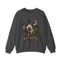 Halloween Haunted Cottage Sweatshirt – ‘Nightmare Hollow’ Spooky Fall Crewneck