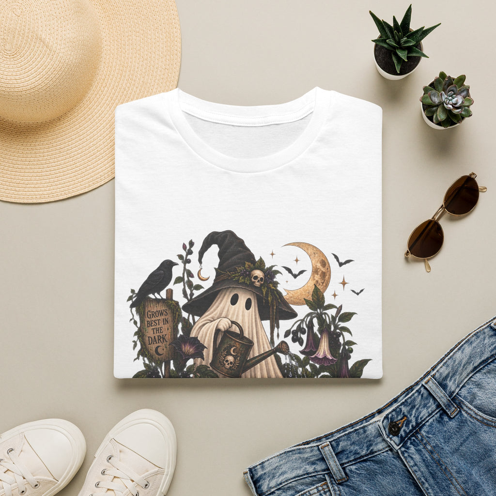 Halloween Witch Pumpkin T-Shirt — Whimsical Haunted Cottage Graphic