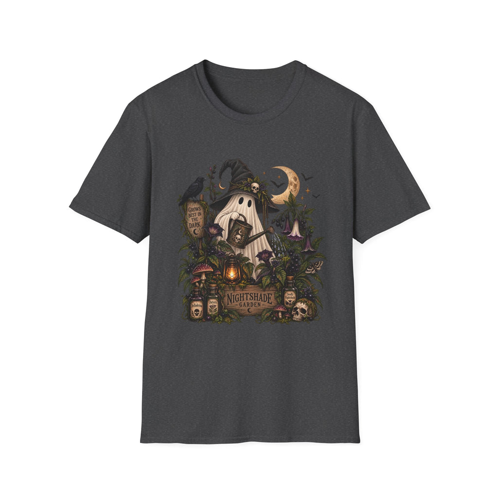 Halloween Witch Pumpkin T-Shirt — Whimsical Haunted Cottage Graphic