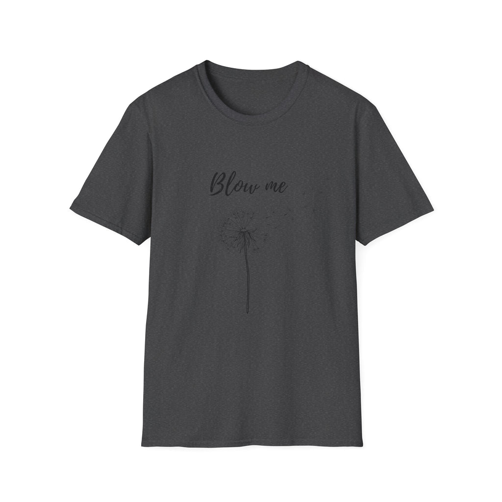 Blow Me Dandelion T-Shirt — Women’s Casual Graphic Tee